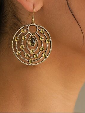 Beautiful hanging earrings
